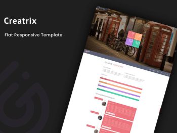 Creatrix - Flat Responsive Template Yazı Tipi