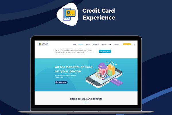 Credit Card Experience WordPress Teması