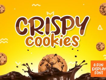 Crispy Cookies Yazı Tipi
