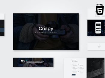 Crispy | One & Multi Page HTML Yazı Tipi