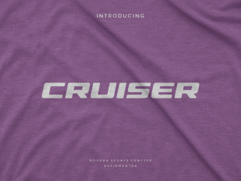 Cruiser - Sport Font Yazı Tipi