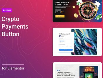 Crypto Payment Button for Elementor WordPress Eklentisi