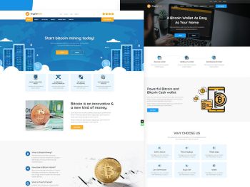 CryptoCoin - Cryptocurrency & Mining Template Yazı Tipi