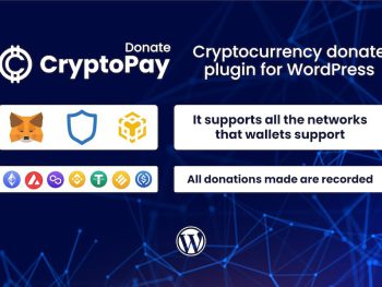 CryptoPay Donate - Cryptocurrency donate plugin WordPress Eklentisi