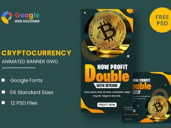 Cryptocurrency Bitcoin Google Web Designer Yazı Tipi