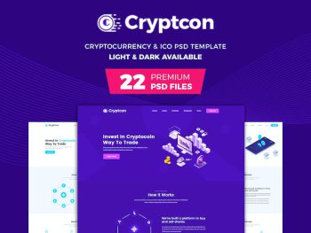 Crypton | ICO & Crypto Currency PSD Template Yazı Tipi