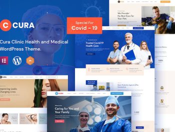Cura - Medical Clinic Theme WordPress Teması