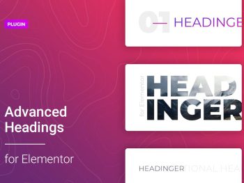 Customizable heading for Elementor WordPress Eklentisi