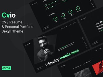 Cvio - CV Resume Personal Portfolio Jekyll Theme Yazı Tipi