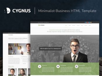 Cygnus - Minimalist Business HTML Template Yazı Tipi