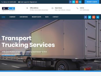 DHC | Logistics Transportation HTML Template Yazı Tipi