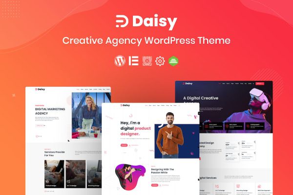 Daisy - Creative Agency WordPress Teması