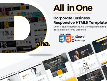 Dana -Multi-Purpose Responsive HTML5 Template Yazı Tipi