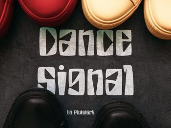 Dance Signal - Display Font Yazı Tipi