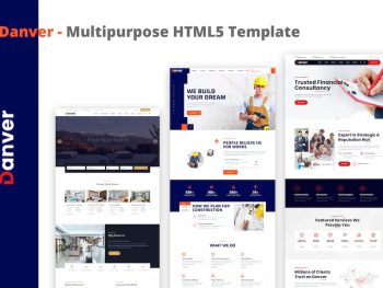 Danver - Multipurpose HTML5 Template Yazı Tipi