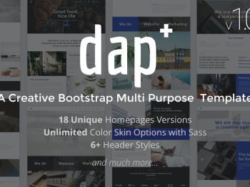 Dap - Creative MultiPurpose HTML Template Yazı Tipi