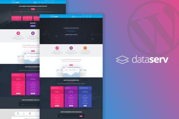 Dataserv - Professional Hosting WordPress Teması