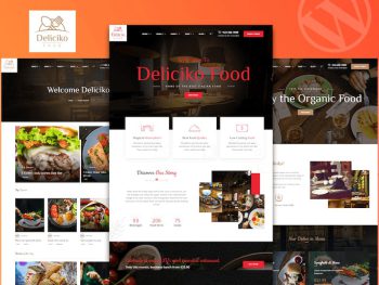 Deliciko - Restaurant WordPress Teması