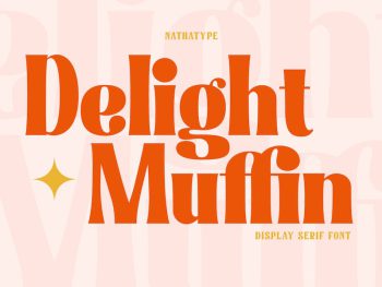Delight Muffin Yazı Tipi