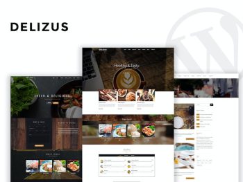 Delizus - Restaurant Cafe WordPress Teması