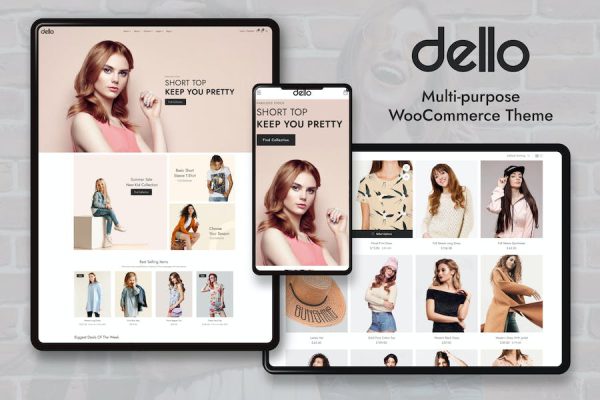 Dello - Multi-Purpose WooCommerce Theme WordPress Teması