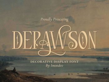 Depawson - Ornamental Typeface Yazı Tipi