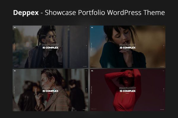 Deppex - Showcase Portfolio WordPress Teması