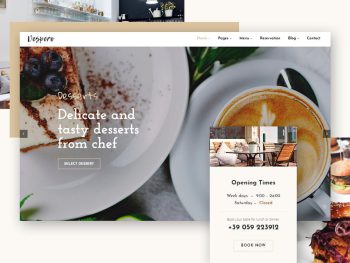 Despero Cafe & Restaurant WordPress Teması
