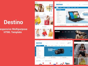 Destino - Responsive & MultiPurpose HTML5 Template Yazı Tipi