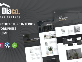 Diaco - Architecture & Interior Design Elementor W WordPress Teması