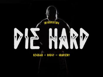 Die Hard Font Yazı Tipi