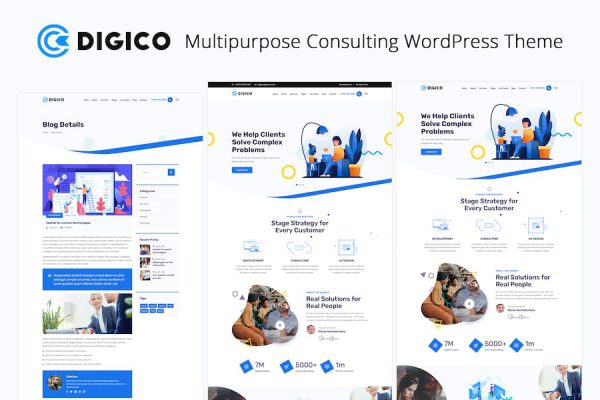 Digico - Multipurpose Consulting WordPress Teması