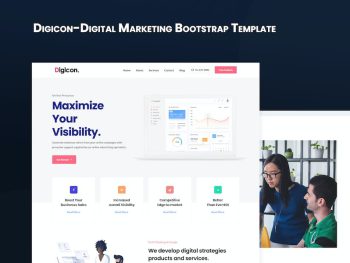 Digicon-Digital Marketing Bootstrap Template Yazı Tipi