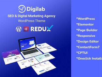 Digilab - Digital Marketing Agency WordPress Teması