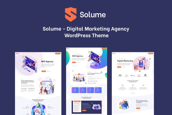 Digital Marketing - Solume WordPress Teması