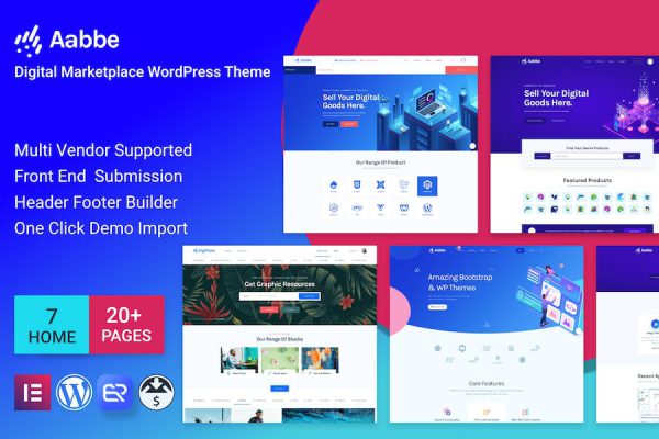 Digital Marketplace Theme WordPress Teması