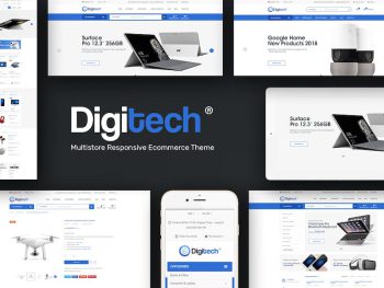 Digitech - Technology Theme for WordPress Teması