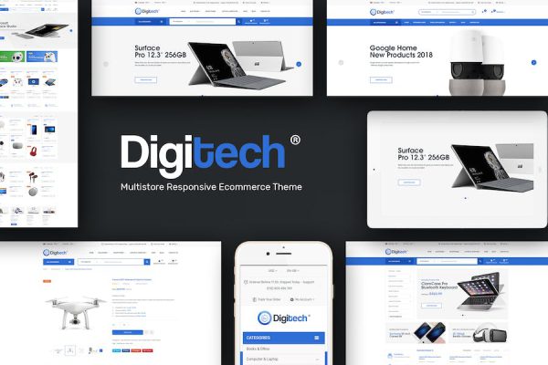 Digitech - Technology Theme for WordPress Teması