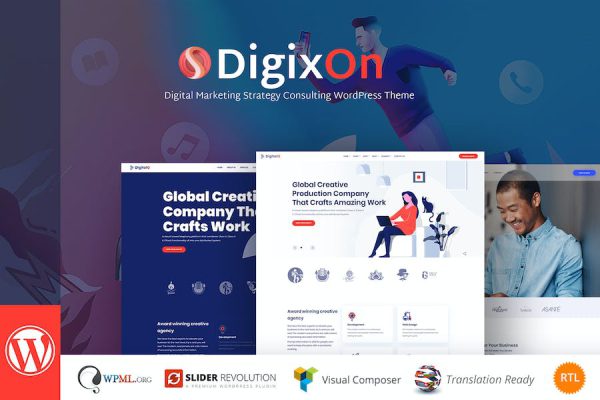 Digixon - Digital Marketing Strategy Consulting WP WordPress Teması