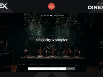 Dinex - One Page Restaurant Template Yazı Tipi