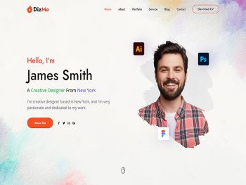 Dizme - Personal Portfolio HTML Template Yazı Tipi