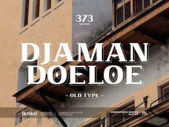 Djaman Doeloe - Old Type Yazı Tipi