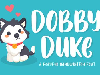 Dobby Duke - Playful Font Yazı Tipi