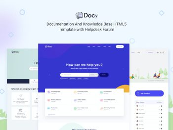 Docy - Documentation & Knowledgebase HTML Template Yazı Tipi