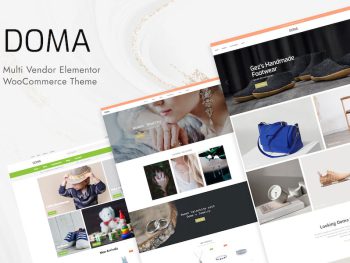 Doma - Multi Vendor Elementor WooCommerce Theme WordPress Teması