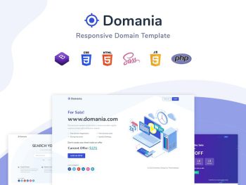 Domania - Responsive Domain Template Yazı Tipi