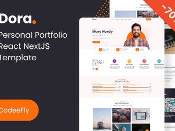 Dora - Personal Portfolio React NextJS Template Yazı Tipi