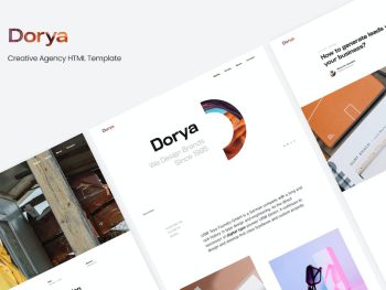 Dorya | Creative Agency HTML Template Yazı Tipi