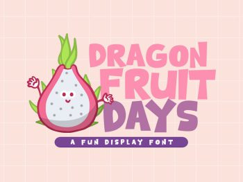 Dragon Fruit Days Yazı Tipi