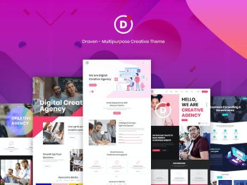 Draven – Multipurpose Creative Theme WordPress Teması